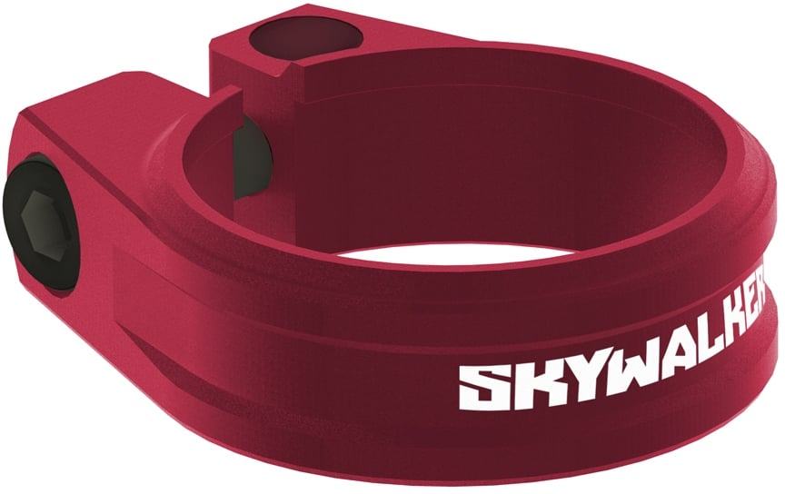 Sixpack Sattelklemme SKYWALKER 2 x 31.8 - Liquid-Life #Wähle Deine Farbe_rot