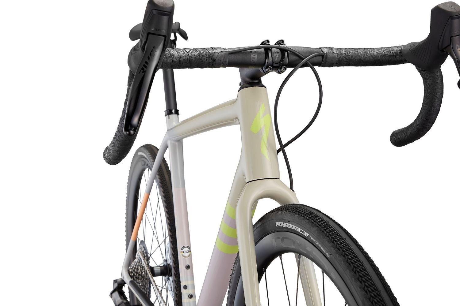 Specialized Crux Expert Gloss White Speckled 2022 - Liquid-Life