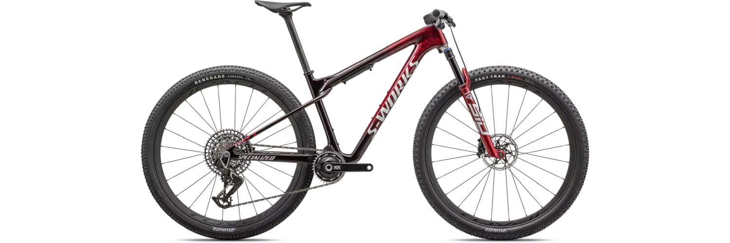 Specialized S-Works Epic World Cup Red tint/Silver/White 2023 - Liquid-Life