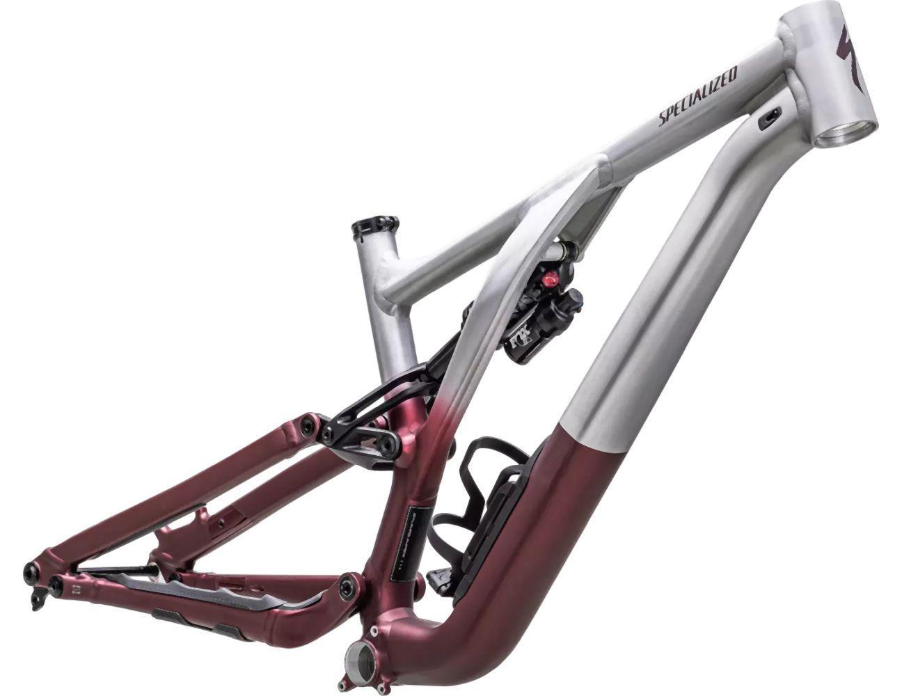 Specialized STUMPJUMPER EVO ALLOY FRM BRUSHED/MAROON 2023 - Liquid-Life
