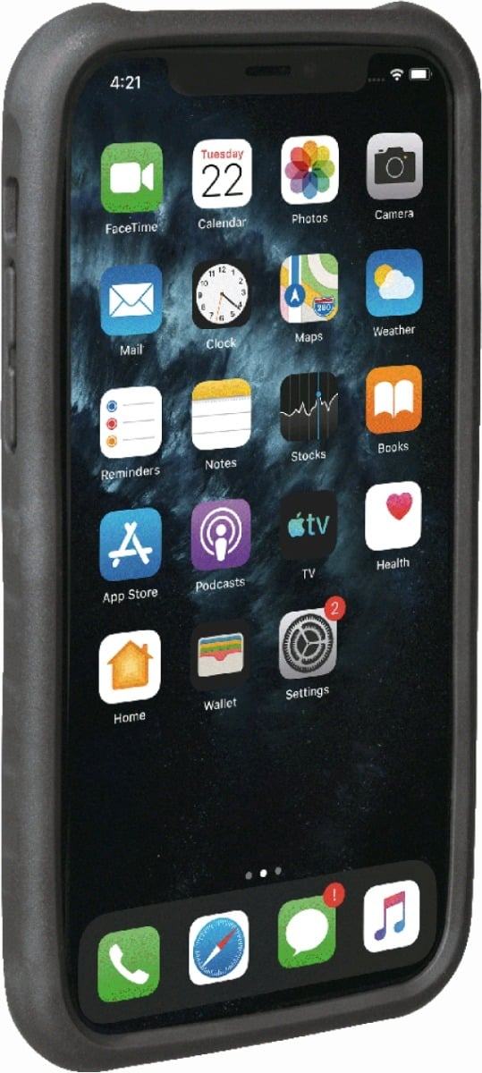 Topeak RideCase für iPhone 11 Pro mit Halter Black/Gray - Liquid-Life