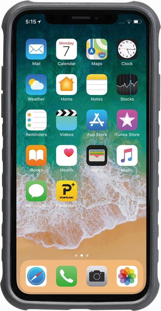 Topeak RideCase für iPhone X mit Halter black/gray - Liquid-Life