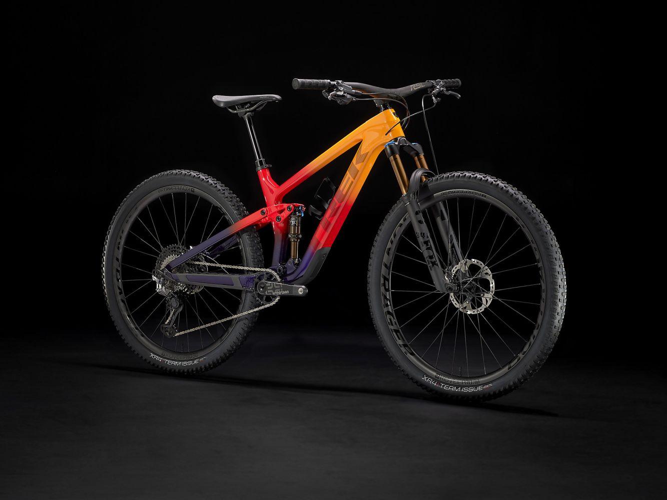 Trek Top Fuel 9.9 XTR Marigold to Red to Purple Abyss Fade - Liquid-Life