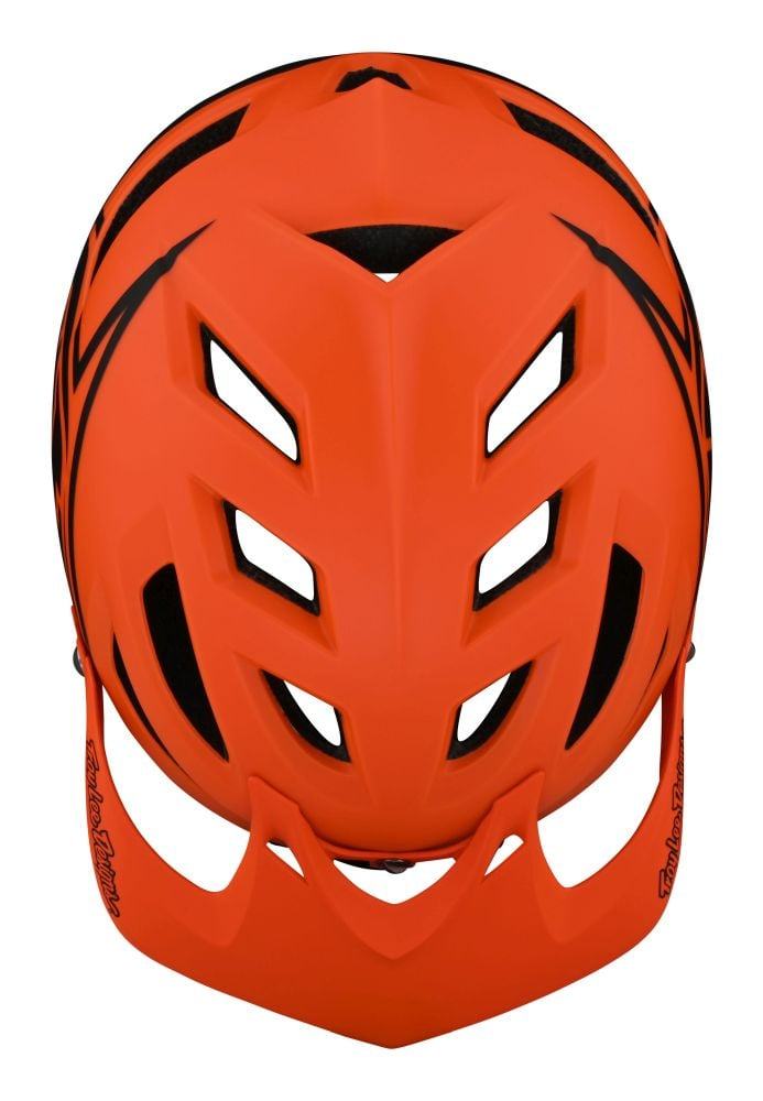 Troy Lee Designs A1 Helm Drone - Liquid-Life #Wähle Deine Farbe_fire red
