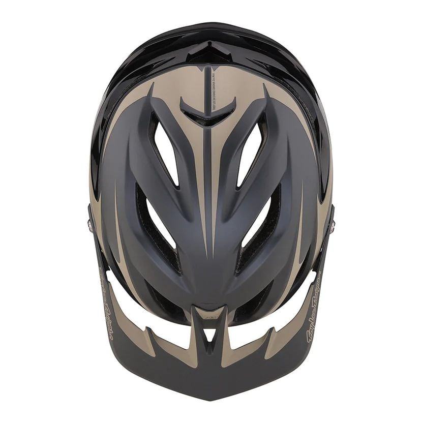 Troy Lee Designs A3 Helmet W/Mips Fang - Liquid-Life #Wähle Deine Farbe_Charcoal / Phantom