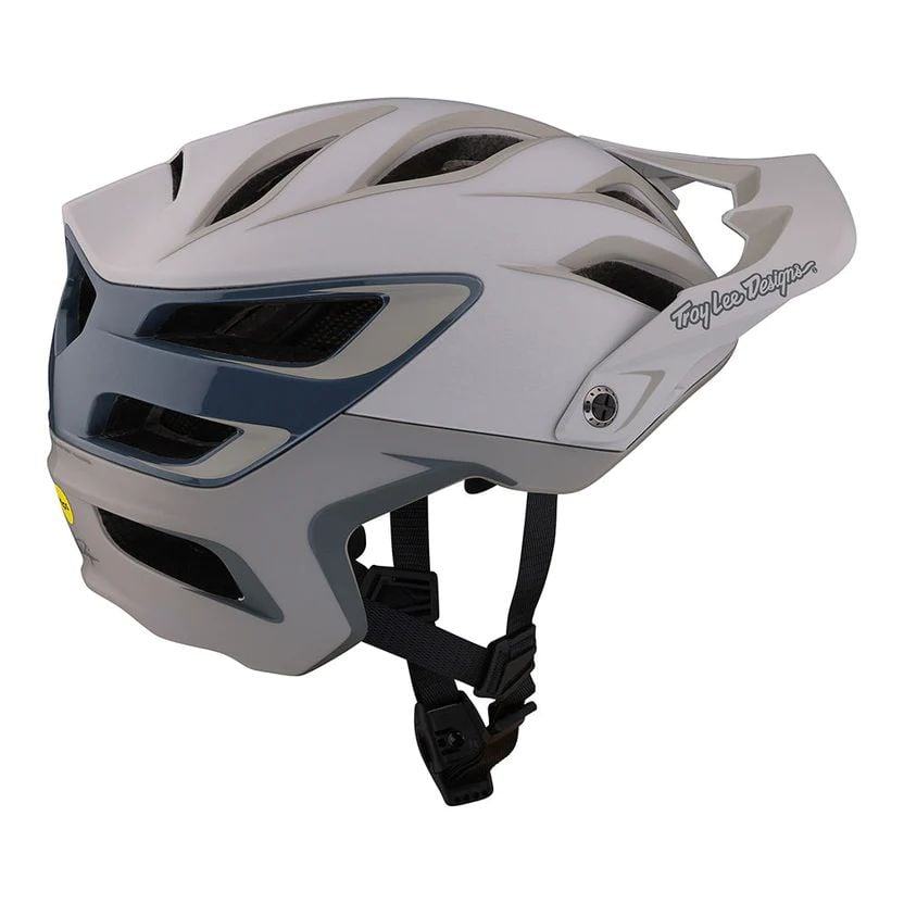 Troy Lee Designs A3 Helmet W/Mips Uno - Liquid-Life #Wähle Deine Farbe_Light Gray
