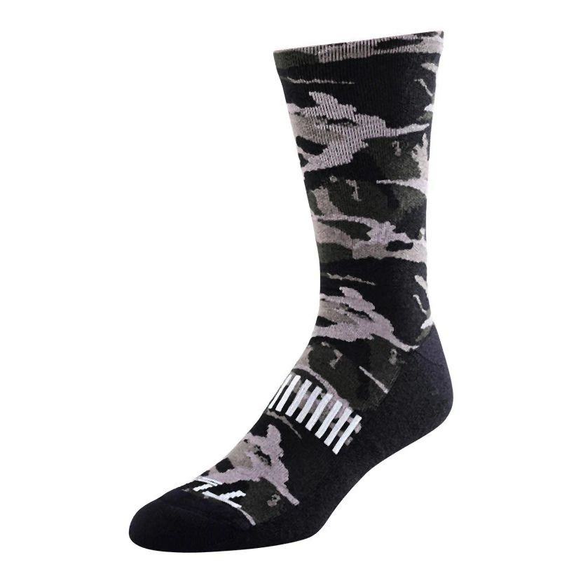 Troy Lee Designs Camo Signature Performance Sock - Liquid-Life #Wähle Deine Farbe_Black