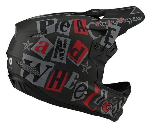 Troy Lee Designs D3 Fiberlite Helmet Anarchy - Liquid-Life