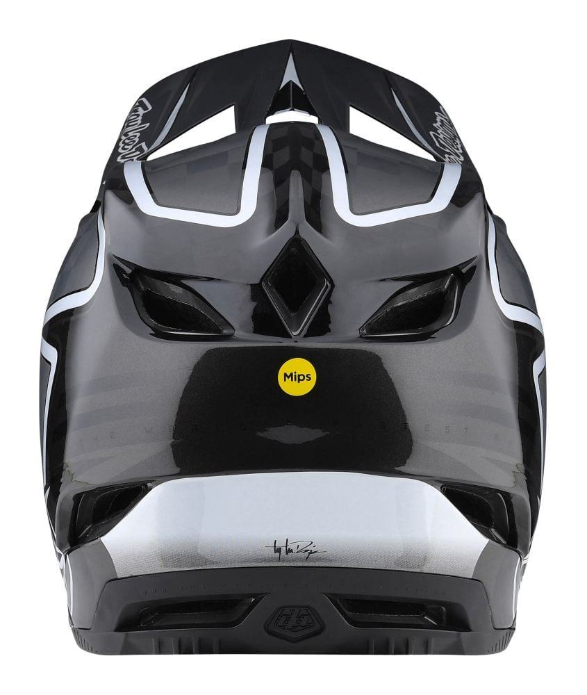 Troy Lee Designs D4 Carbon MIPS Helm Lines - Liquid-Life