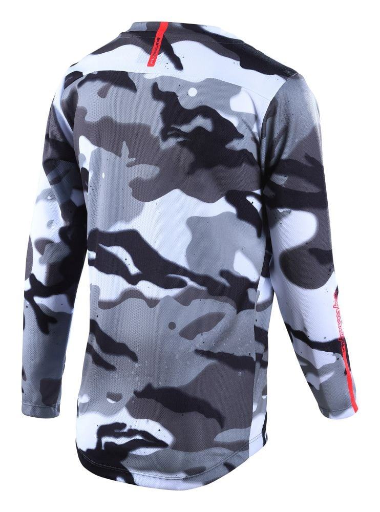 Troy Lee Designs Flowline LS Jersey Youth Spray - Liquid-Life #Wähle Deine Farbe_Camo white