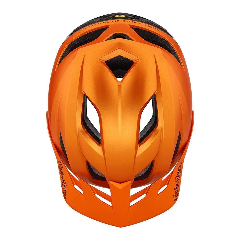 Troy Lee Designs Flowline SE Helmet W/Mips Radian - Liquid-Life #Wähle Deine Farbe_Orange / Dark Gray
