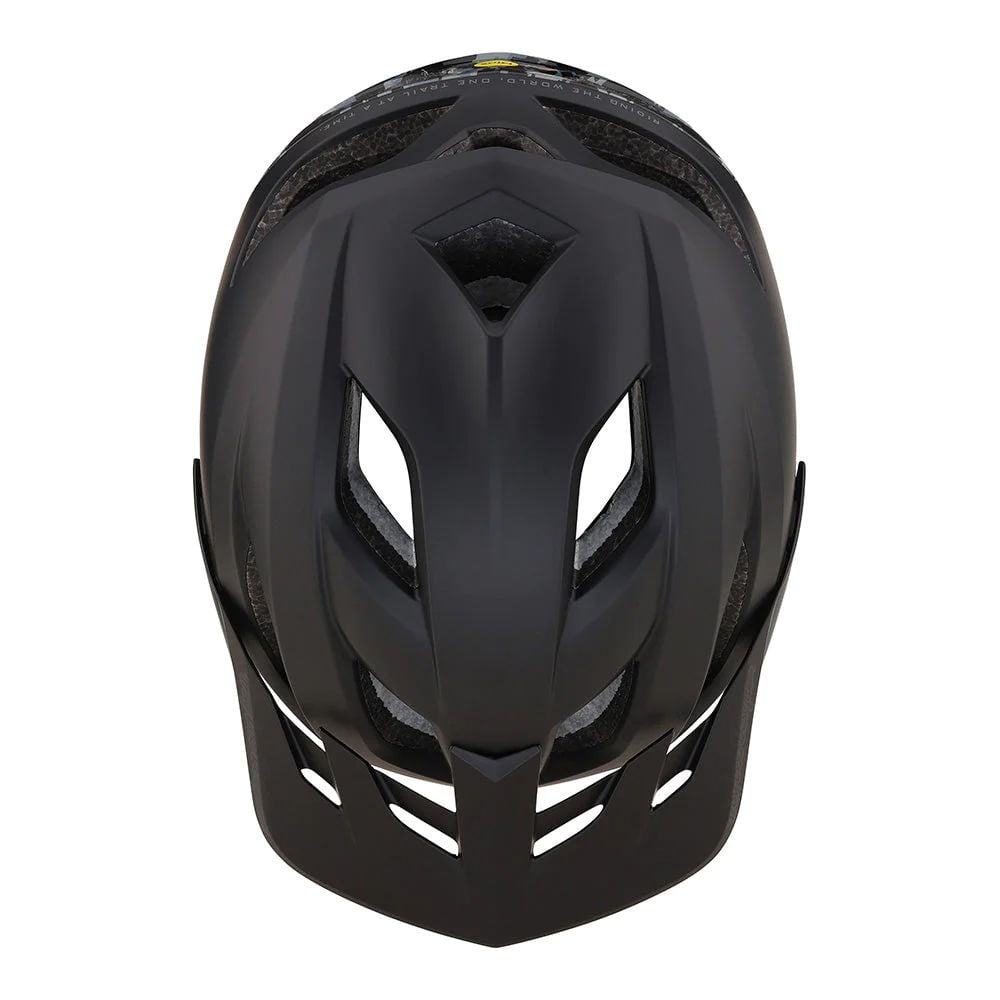 Troy Lee Designs Flowline SE Helmet W/Mips Radian - Liquid-Life #Wähle Deine Farbe_Camo Black / Gray