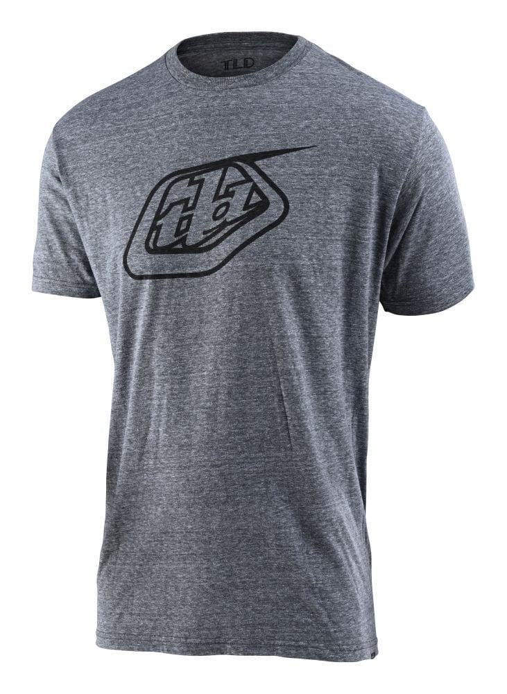 Troy Lee Designs Logo Tee - Liquid-Life #Wähle Deine Farbe_Vintage Gray Snow