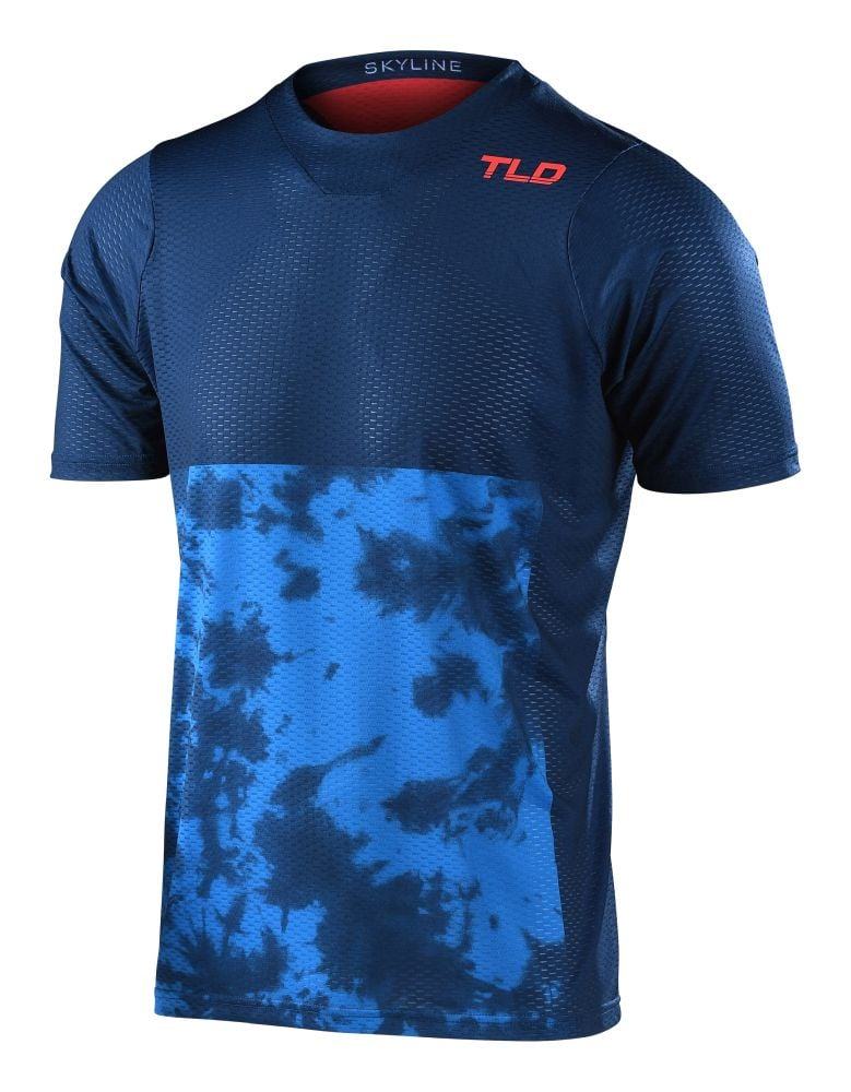 Troy Lee Designs Skyline Air SS Jersey Breaks - Liquid-Life #Wähle Deine Farbe_dark slate blue