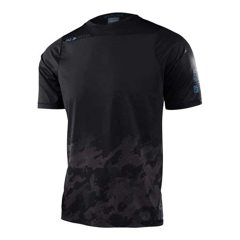 Troy Lee Designs Skyline SS Jersey Fader - Liquid-Life #Wähle Deine Farbe_Digi Black