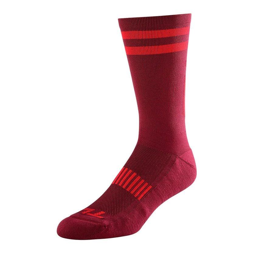 Troy Lee Designs Speed Performance Sock - Liquid-Life #Wähle Deine Farbe_Oxblood