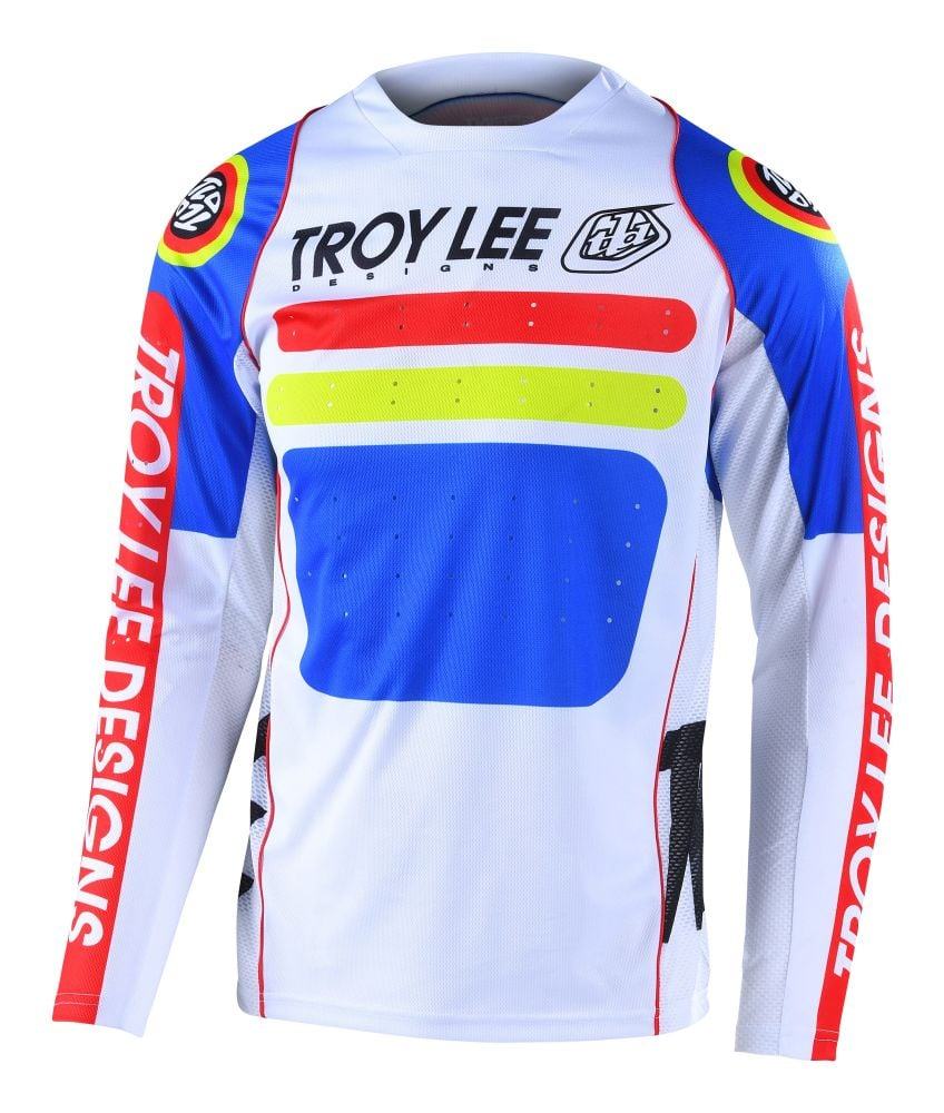 Troy Lee Designs Sprint Jersey Drop In - Liquid-Life #Wähle Deine Farbe_white