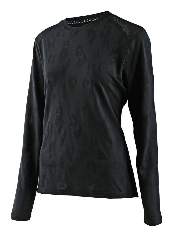 Troy Lee Designs Womens Lilium LS Jersey - Liquid-Life #Wähle Deine Farbe_Jacquard black
