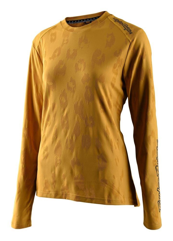 Troy Lee Designs Womens Lilium LS Jersey - Liquid-Life #Wähle Deine Farbe_Jacquard honey