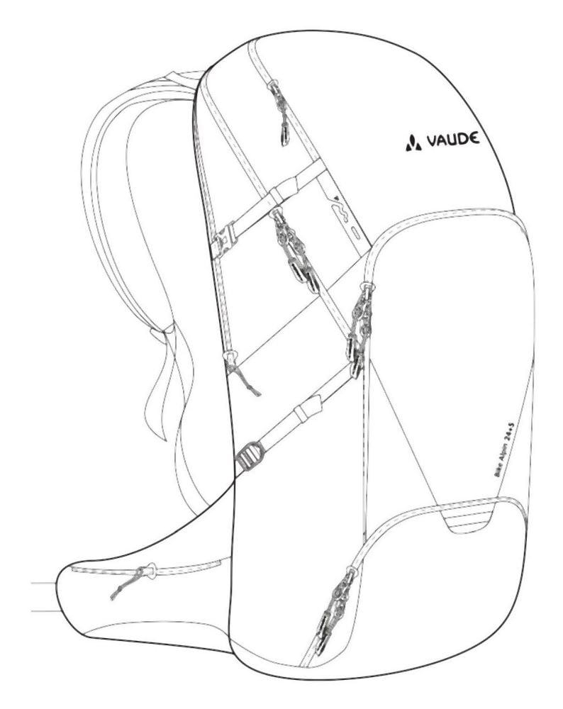 Vaude Bike Alpin 25L - Liquid-Life