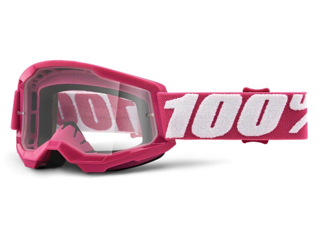 100% Strata 2 Junior Goggle - Clear Lens - Liquid-Life