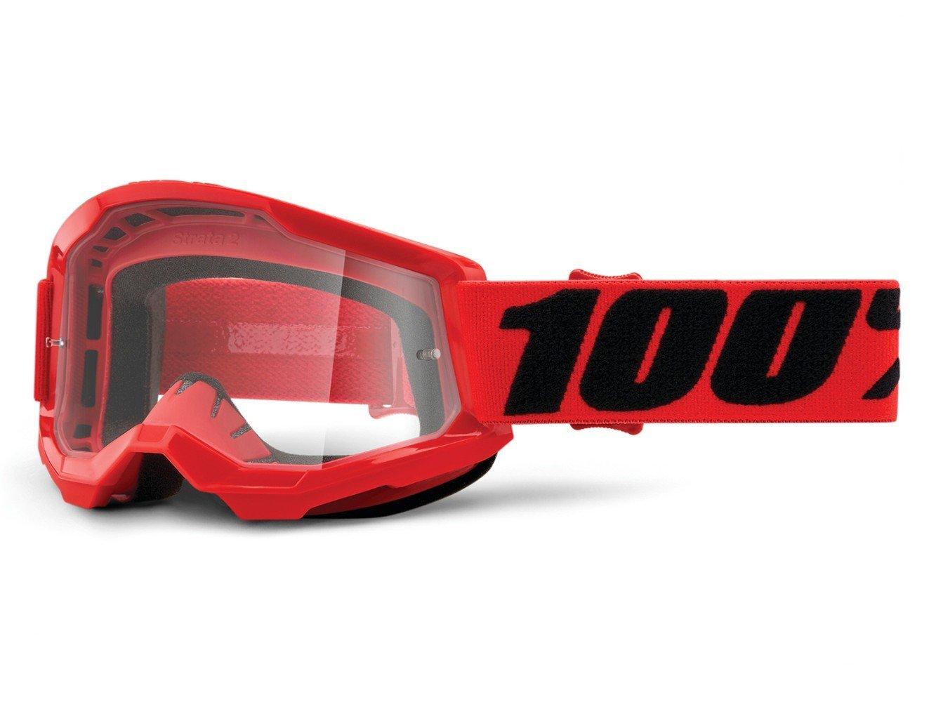 100% Strata 2 Junior Goggle - Clear Lens - Liquid-Life