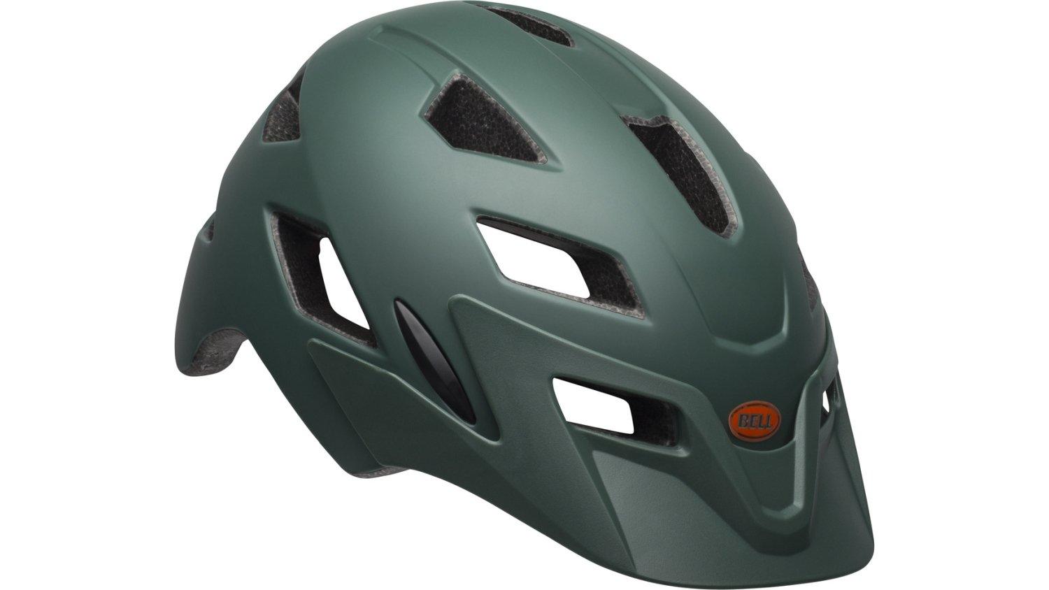 Bell Sidetrack Youth - Liquid-Life #Wähle Deine Farbe_Matte Dark Green/Orange