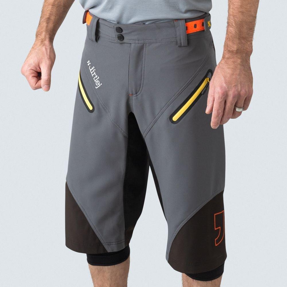 dirtlej trailscout half & half men - Liquid-Life #Wähle Deine Farbe_Grau/Gelb