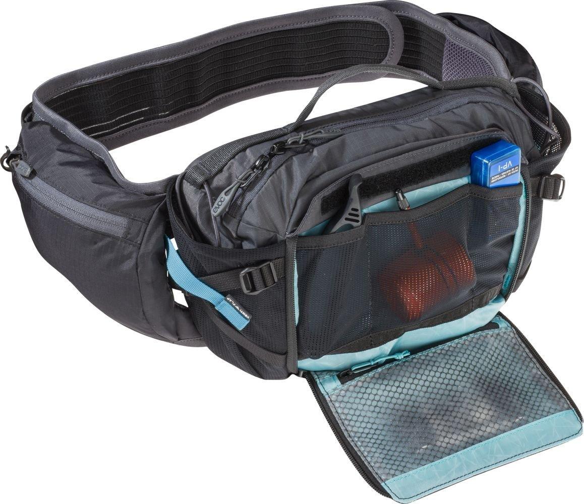 Evoc Hip Pack Pro 3 + Hip Pack Hydration Bladder 1.5 - Liquid-Life #Wähle Deine Farbe_Black/Carbon Grey