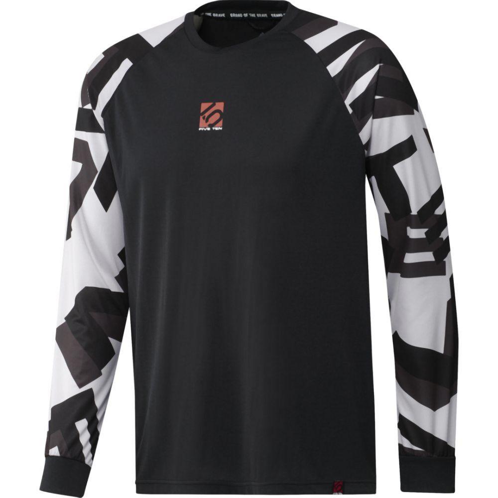 FiveTen TrailX Long Sleeve T-shirt - Liquid-Life #Wähle Deine Farbe_Black/Light Granite