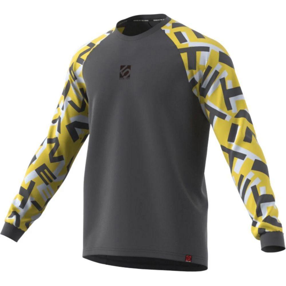 FiveTen TrailX Long Sleeve T-shirt - Liquid-Life #Wähle Deine Farbe_Six/Hazy Yellow