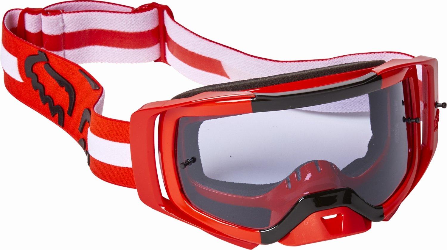 Fox Airspace Merz Goggle - Liquid-Life #Wähle Deine Farbe_Flo Red