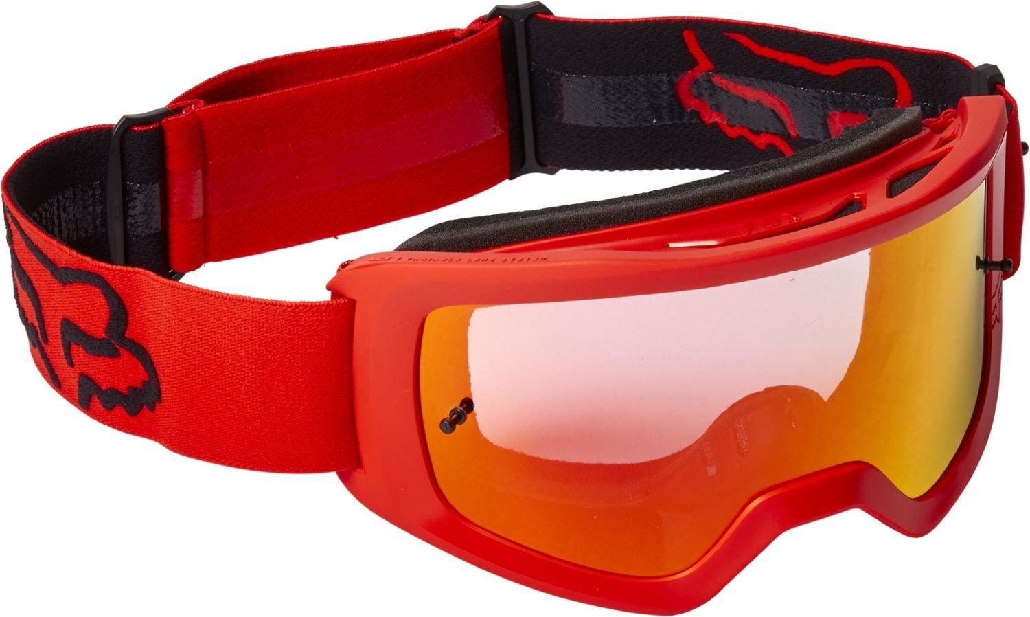 Fox Main Stray Goggle Verspiegelt - Liquid-Life #Wähle Deine Farbe_Flo Red