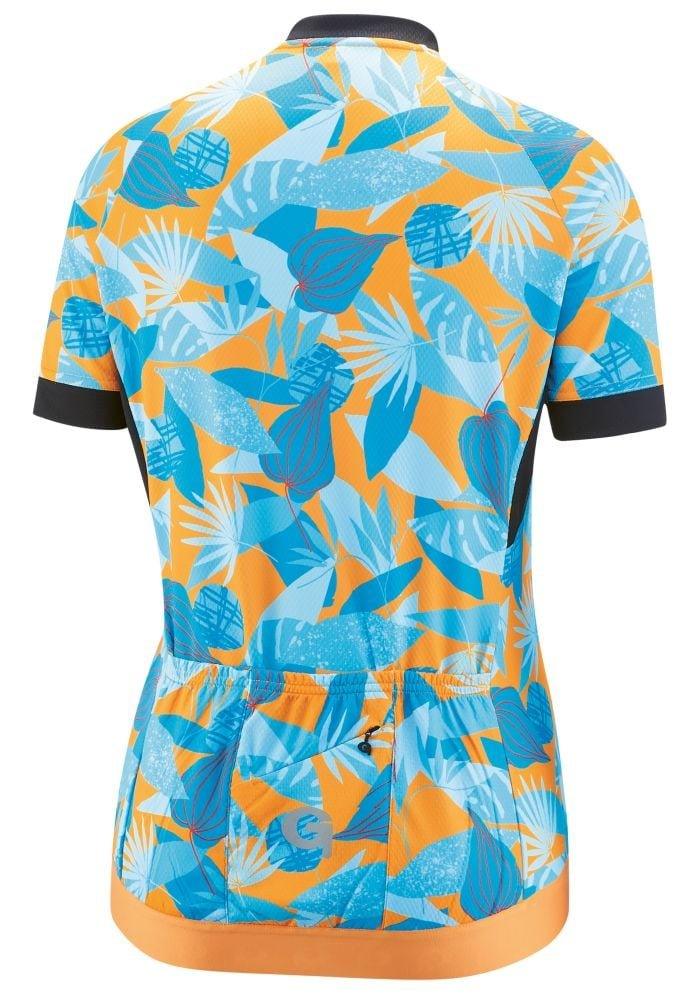Gonso Damen-Radtrikot-1/2-FZ Nadiza - Liquid-Life #Wähle Deine Farbe_neon carrot