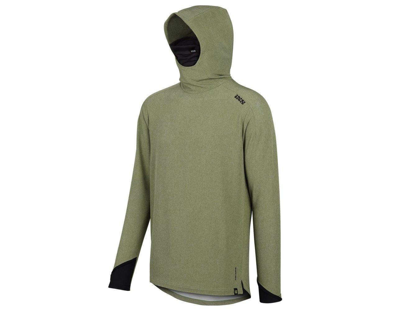 IXS Carve Digger Hooded Jersey - Liquid-Life #Wähle Deine Farbe_Olive
