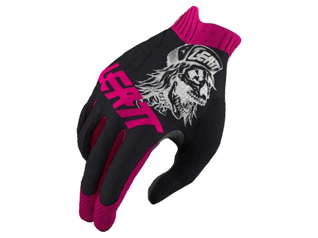 Leatt Glove MTB 1.0 GripR - Liquid-Life #Wähle Deine Farbe_80's Skull