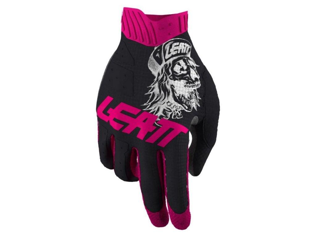 Leatt Glove MTB 1.0 GripR - Liquid-Life #Wähle Deine Farbe_80's Skull