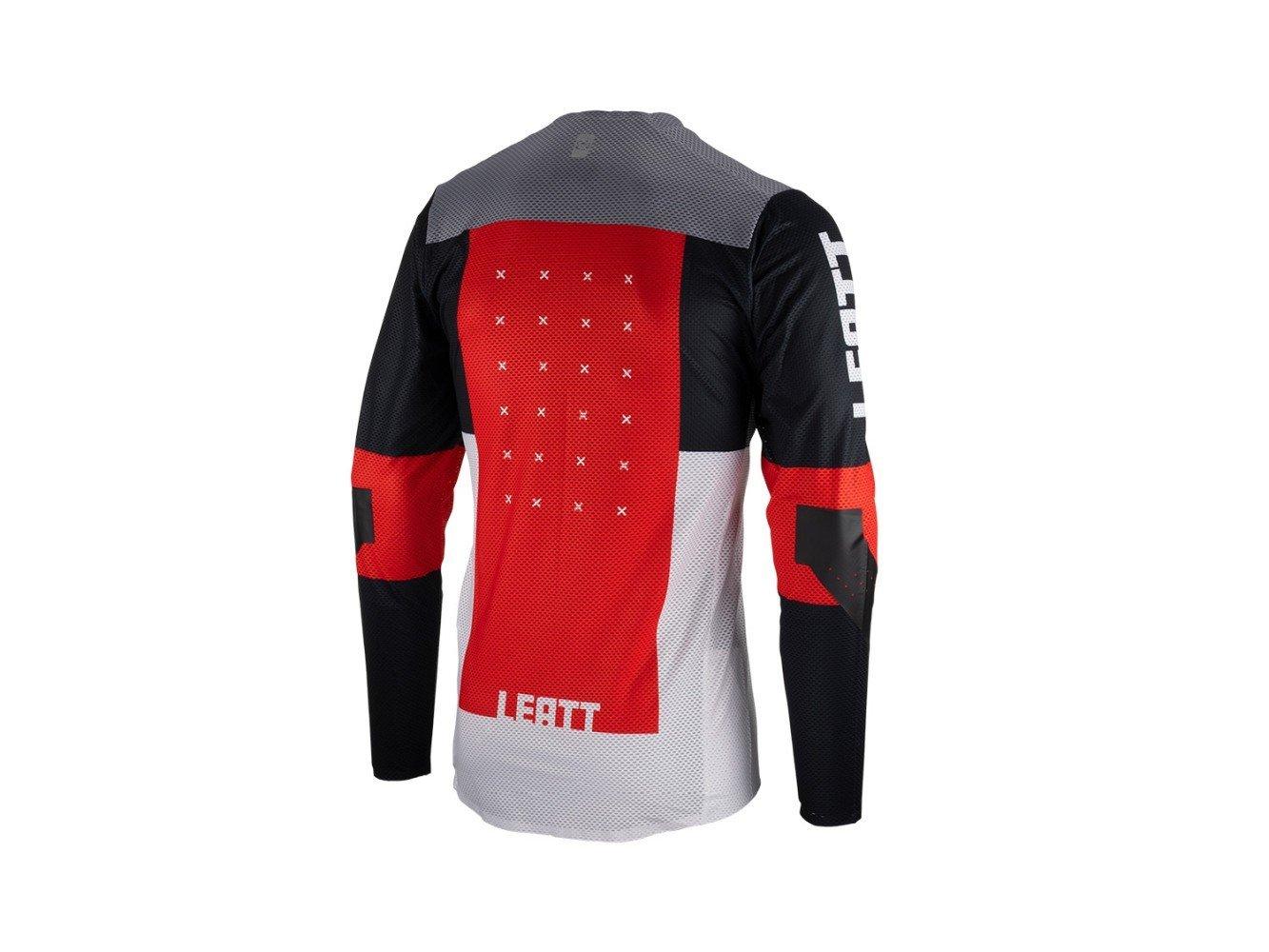 Leatt MTB Gravity 4.0 Jersey - Liquid-Life #Wähle Deine Farbe_Titanium