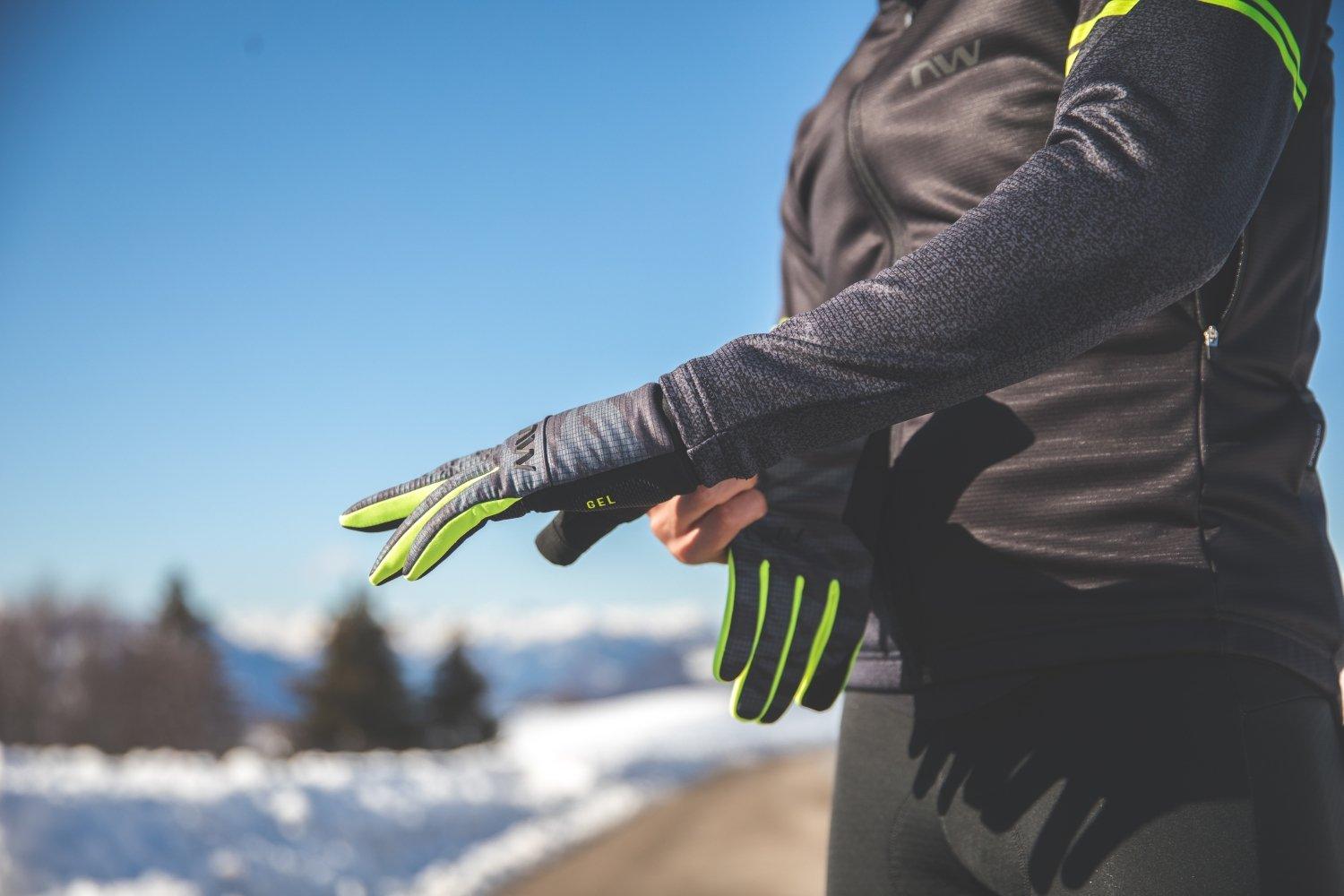 Northwave Active Gel Glove - Liquid-Life #Wähle Deine Farbe_Black/Yellow Fluo