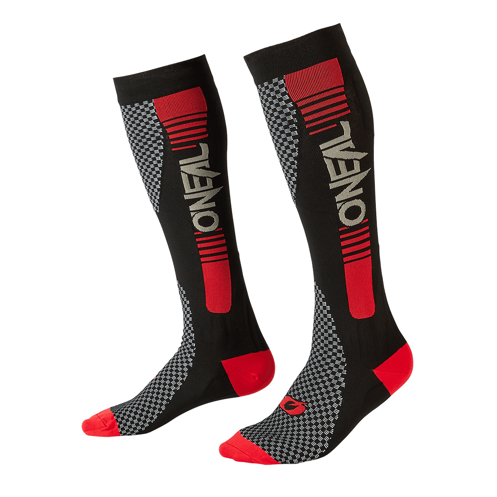 O'Neal MX Performance Sock - Liquid-Life #Wähle Deine Farbe_Stripe black/red
